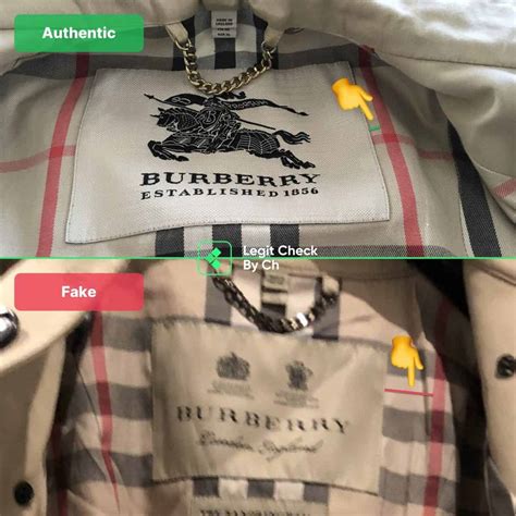 burberry brit polo real vs fake|how to identify burberry coat.